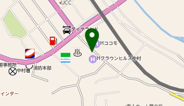 [EV]ブリーズベイホテル(株) ホテルクラウンヒルズ中村の地図画像