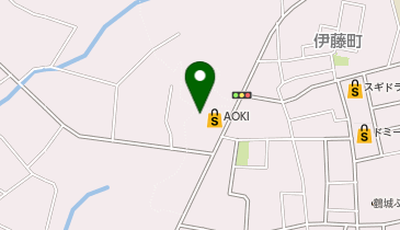 [EV]AOKI 西尾本店の地図画像