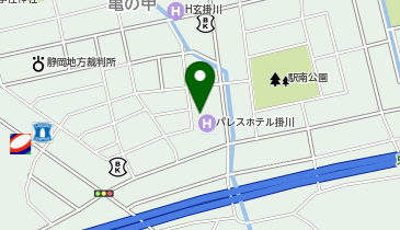 [EV]ブリーズベイホテル(株) パレスホテル掛川の地図画像