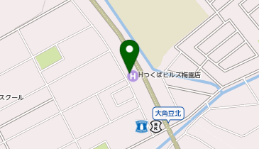 [EV]ブリーズベイホテル(株) ホテルつくばヒルズ梅園店の地図画像