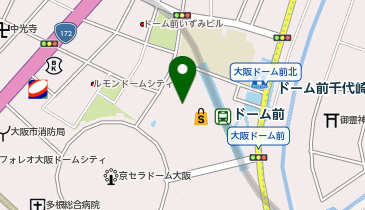 [EV]イオンモール大阪ドームシティ (屋上P)の地図画像