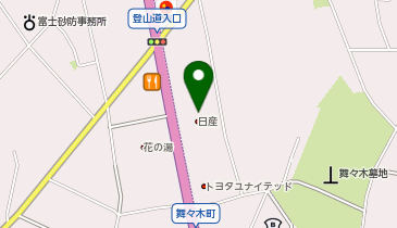 [EV]静岡トヨタ自動車(株) 富士宮店の地図画像