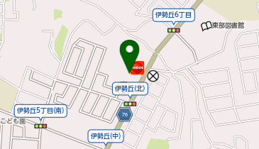 [EV](株)ENEOSモビリニア中国支店 ENEOS Dr.Drive セルフ新伊勢丘店の地図画像