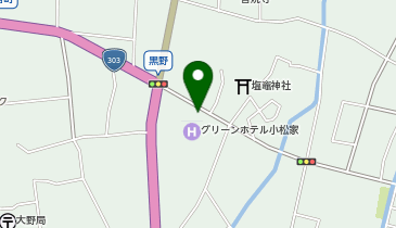 [EV](有)小松家 グリーンホテル小松家の地図画像