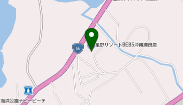 [EV](株)星野リゾート BEB5沖縄瀬良垣の地図画像
