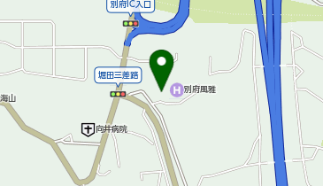 [EV](株)リロバケーションズ 別府風雅の地図画像