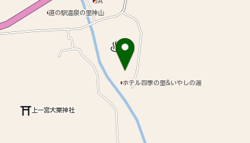 [EV]神山温泉 ホテル四季の里&いやしの湯の地図画像