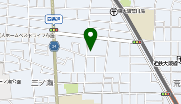 [EV]キコーナ布施店 (立体P 3階)の地図画像