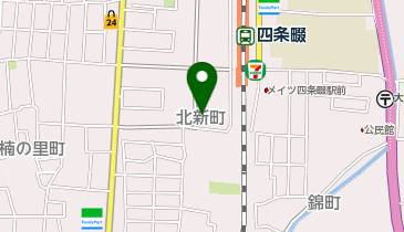 [EV]キコーナ四條畷店 (立体P 2階)の地図画像