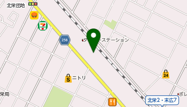 [EV]マルハン千歳店 (立体P 2階)の地図画像