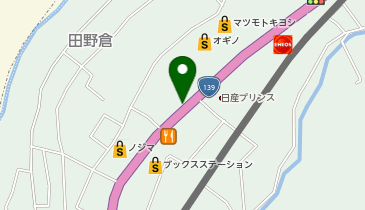 [EV]山梨トヨタ自動車(株) 都留店の地図画像