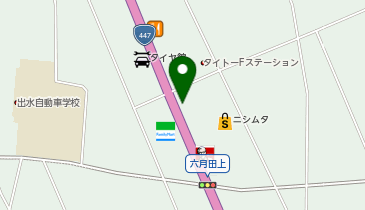 [EV](株)ニシムタ・(株)EVer charge スーパーセンターニシムタ出水店の地図画像