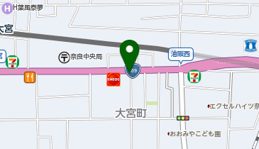 [EV](株)奈良自動車学校 ENEOS 新大宮SSの地図画像