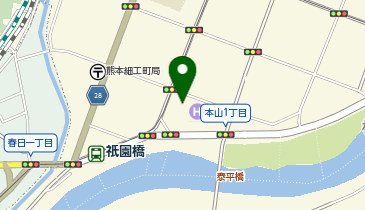 [EV](株)ニュースカイホテル ANAクラウンプラザホテル熊本ニュースカイ (立体P 1階)の地図画像