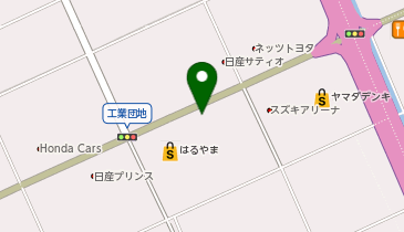 [EV]新潟トヨタ自動車(株) レクサス新潟 サービスサテライトの地図画像