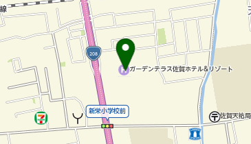 [EV]ガーデンテラス佐賀ホテル&リゾートの地図画像
