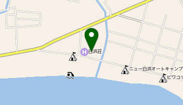 [EV]びわ湖畔 白浜荘の地図画像