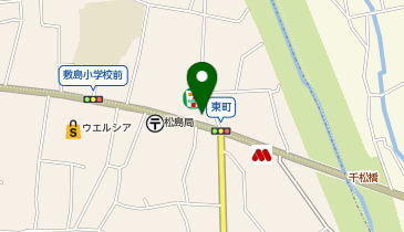 [EV]セブンイレブン甲斐敷島東町店の地図画像