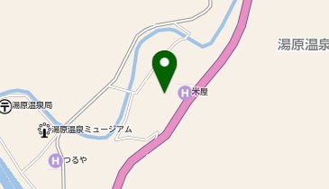 [EV](有)トラベルシリウス ゆばらの宿 米屋の地図画像