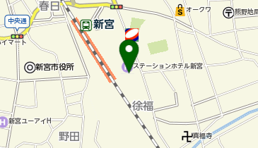 [EV]ステーションホテル新宮の地図画像
