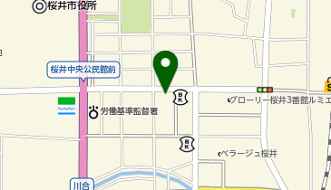 [EV]キコーナ桜井店 (立体P 3階)の地図画像