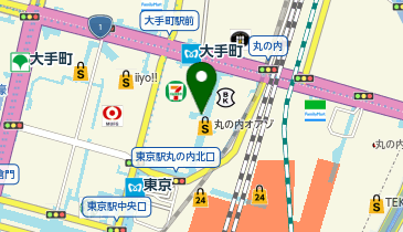 [EV]丸の内オアゾ (地下P)の地図画像