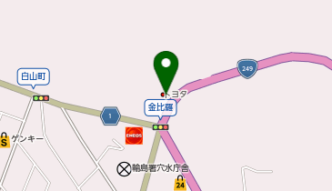 [EV]石川トヨタ自動車(株) 穴水店の地図画像