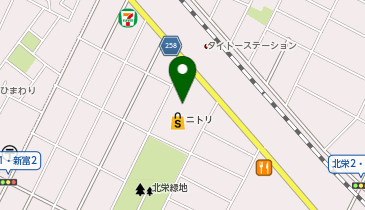 [EV]ニトリ千歳店 (平面P)の地図画像