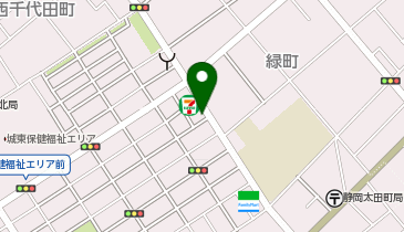 [EV]セブンイレブン静岡城東町店の地図画像