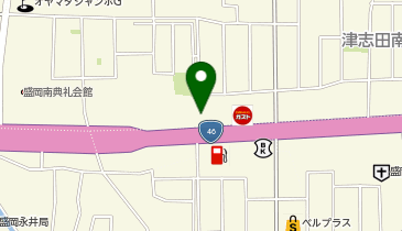 [EV](株)モトーレン岩手 BMW / MINI 盛岡の地図画像