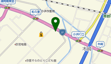 [EV]福井トヨタ(株) 小浜インター店の地図画像