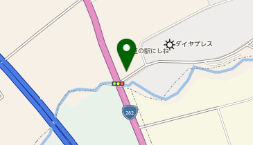 [EV]八幡平市 道の駅 にしねの地図画像