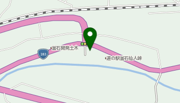 [EV]釜石市 道の駅 釜石仙人峠の地図画像