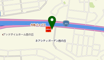 [EV]増田石油(株) ENEOS 202西の丘SSの地図画像