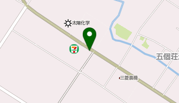 [EV]セブンイレブン五個荘日吉町店の地図画像