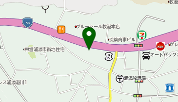 [EV](株)おきぎんリース OGL EVステーション牧港の地図画像