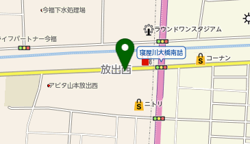 [EV]ニトリ放出店 (平面P)の地図画像
