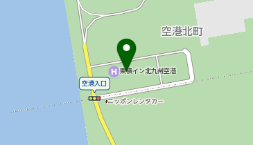 [EV](株)東横イン 東横INN北九州空港の地図画像