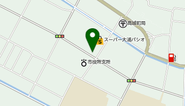 [EV](株)スーパー大浦 パシオ高城店の地図画像