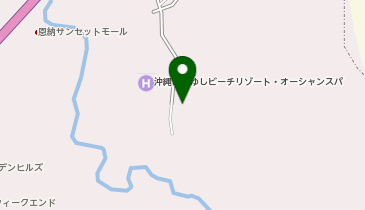 [EV](株)かりゆし 沖縄かりゆしビーチリゾート・オーシャンスパの地図画像