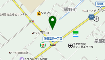 [EV]湯田温泉 防長苑の地図画像
