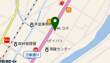 [EV]長野トヨタ自動車(株) 伊那店の地図画像