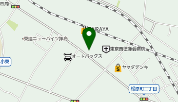 [EV]東京西徳洲会病院の地図画像