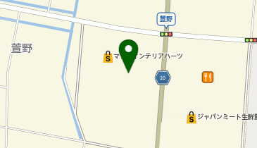 [EV]マナベインテリアハーツ 群馬千代田店の地図画像