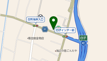 [EV]セブンイレブン白子インター前店の地図画像