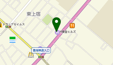 [EV]ブリーズベイホテル(株) ホテル東金ヒルズの地図画像