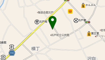 [EV]五戸町立公民館の地図画像