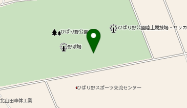 [EV]五戸町 ひばり野運動公園の地図画像