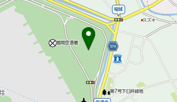 [EV](財)空港環境整備協会 福岡空港国内線駐車場 (屋上P)の地図画像