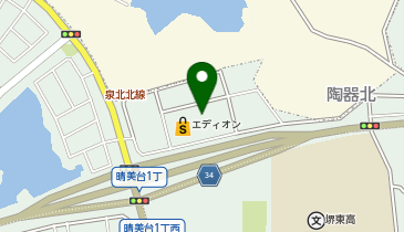 [EV]エディオン泉北店の地図画像